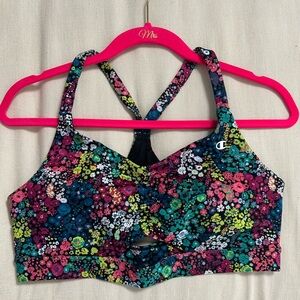 Champion Multicolor Floral Sports Bra